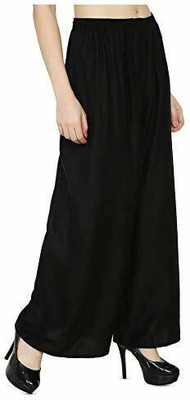 Riya Creation Regular Fit Women Black Trousers