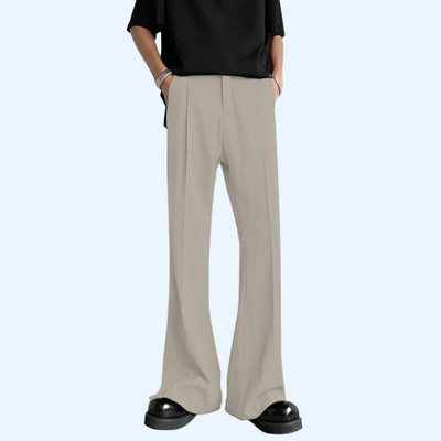 FTX Relaxed, Loose Fit Men Khaki Trousers