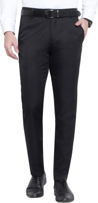 Marky fashion hub Regular Fit Men Black Trousers