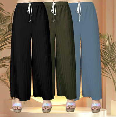 SP FASHION Regular Fit Women Multicolor Trousers