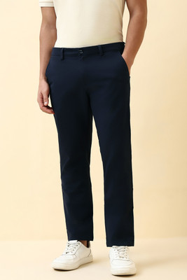 Allen Solly Regular Fit Men Dark Blue Trousers