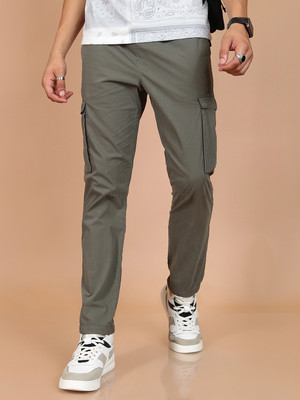 HIGHLANDER Regular Fit Men Grey Trousers