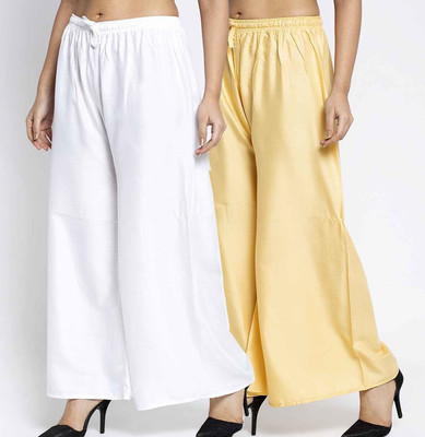 Bamboo Breeze Flared Women Multicolor Trousers