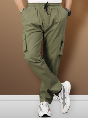 VeBNoR Regular Fit Men Green Trousers