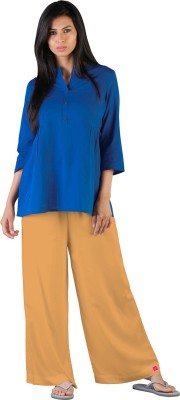 Twin Birds Relaxed Women Beige Trousers