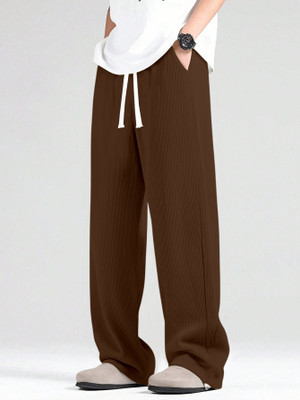 Rajovati Regular Fit Men Brown Trousers