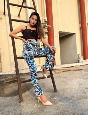 TANDUL Regular Fit Women Multicolor Trousers