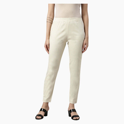 High Glitz Regular Fit Women Pink Trousers