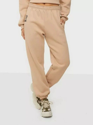 CLOTHINK India Regular Fit Women Beige Trousers