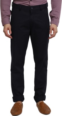 V-MART Slim Fit Men Blue Trousers