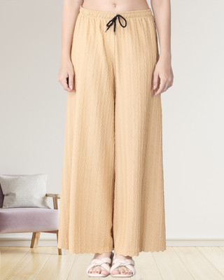 IRHA Regular Fit Women Cream Trousers