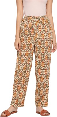 Fabindia Relaxed Women Multicolor Trousers