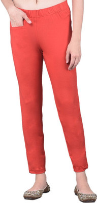 Comfort Lady Relaxed Women Red Trousers