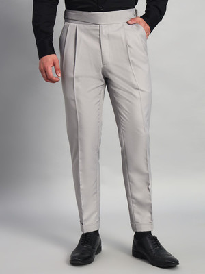 VIVA TRENDZ Regular Fit Men Grey Trousers