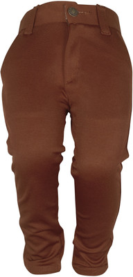 StylerOn Regular Fit Boys Brown Trousers