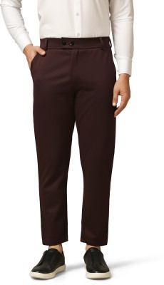 CHAKUDEE Fashion Regular Fit Men Brown Trousers