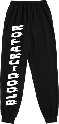 TABADTOD ENTERPRISES Graphic Print Women Black Track Pants