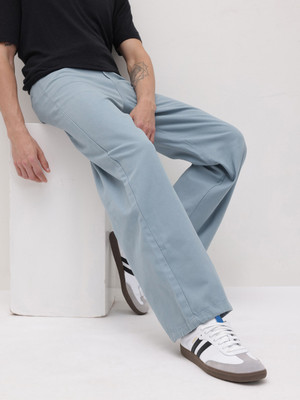 Roadster Regular Fit Men Blue Trousers
