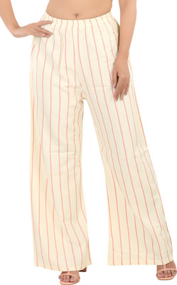 Aikaa Loose Fit Women Pink Trousers