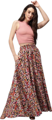 GROWMORE CREATION Flared Women Orange Trousers