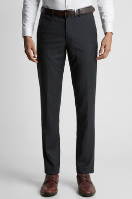 PETER ENGLAND Slim Fit Men Green Trousers