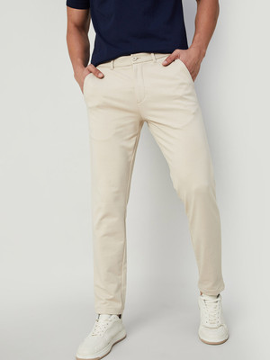 CODE Regular Fit Men Beige Trousers