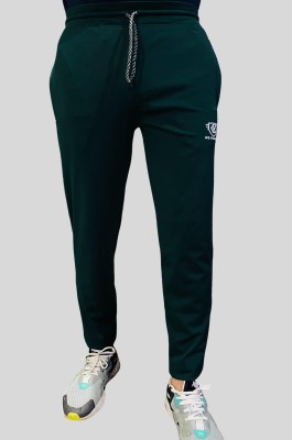 We Perfect Slim Fit Men Dark Green Trousers