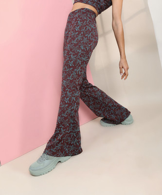 Tokyo Talkies Regular Fit Women Multicolor Trousers