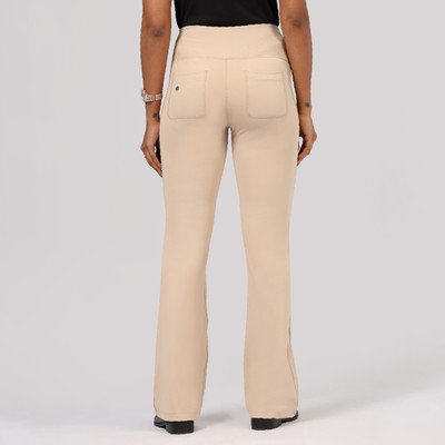 BlissClub The Ultimate Flare Pants - Tall Flared Women Beige Trousers