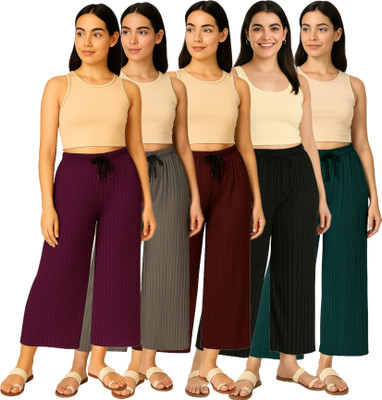 WINHEVER Regular Fit Women Multicolor Trousers