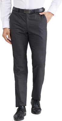 Raymond Slim Fit Men Green Trousers