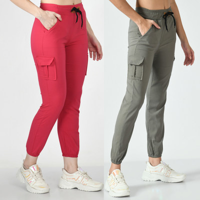 GLADLY Skinny Fit Women Multicolor Trousers