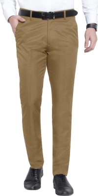 SKT Creations Slim Fit Men Khaki Trousers