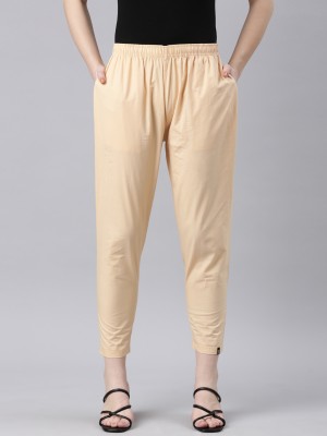 TWIN BIRDS Relaxed Women Beige Trousers