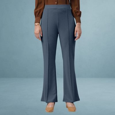 Anitafashion Regular Fit Women Grey Trousers