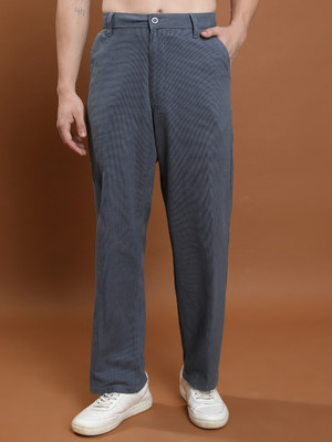 HIGHLANDER Regular Fit Men Blue Trousers
