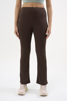 DCYPHR Flared Women Brown Trousers