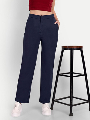NEXT ONE Loose Fit Women Blue Trousers