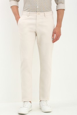 Allen Solly Comfort Fit Men Blue Trousers