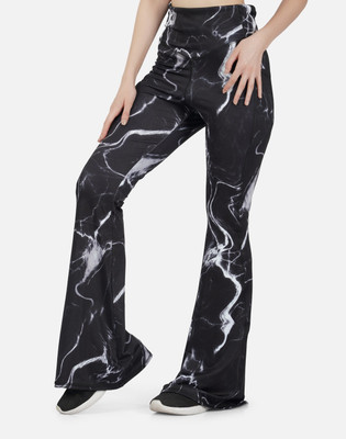 IMPERATIVE by NEU LOOK Flared Women Black Trousers