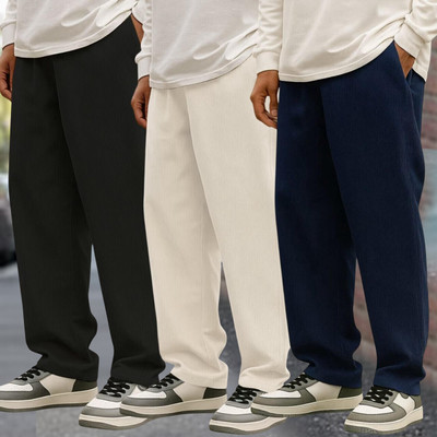 METRONAUT Relaxed Men Multicolor Trousers