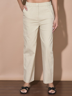 FFU Women Beige Trousers