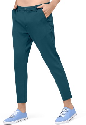 BAPASITARAM ENTERPRISE Regular Fit Men Green Trousers