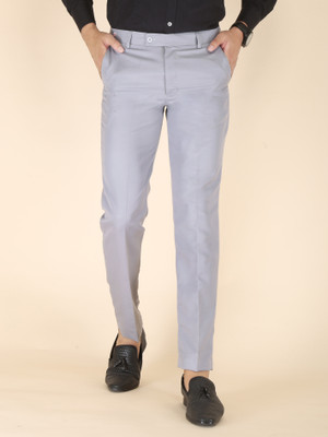 FUBAR Regular Fit Men Grey Trousers