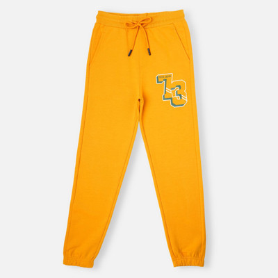 Pepe Jeans Regular Fit Boys Yellow Trousers