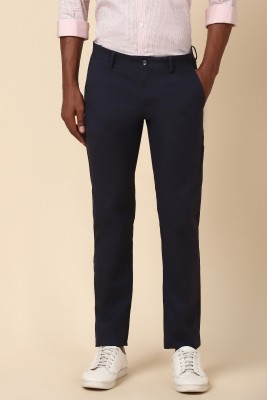 Allen Solly Regular Fit Men Blue Trousers