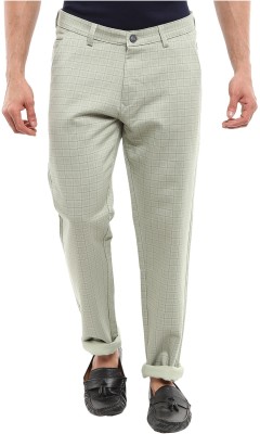 V-MART Regular Fit Men Grey Trousers