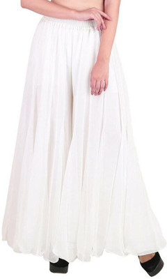 Kvish Flared Women White Trousers