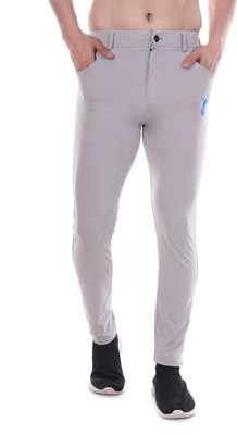 laxmistitch Regular Fit Men Grey Trousers