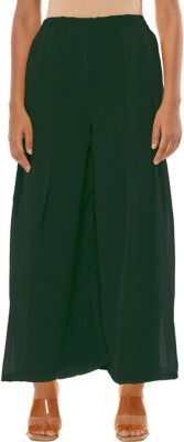 Kvish Regular Fit Women Dark Green Trousers